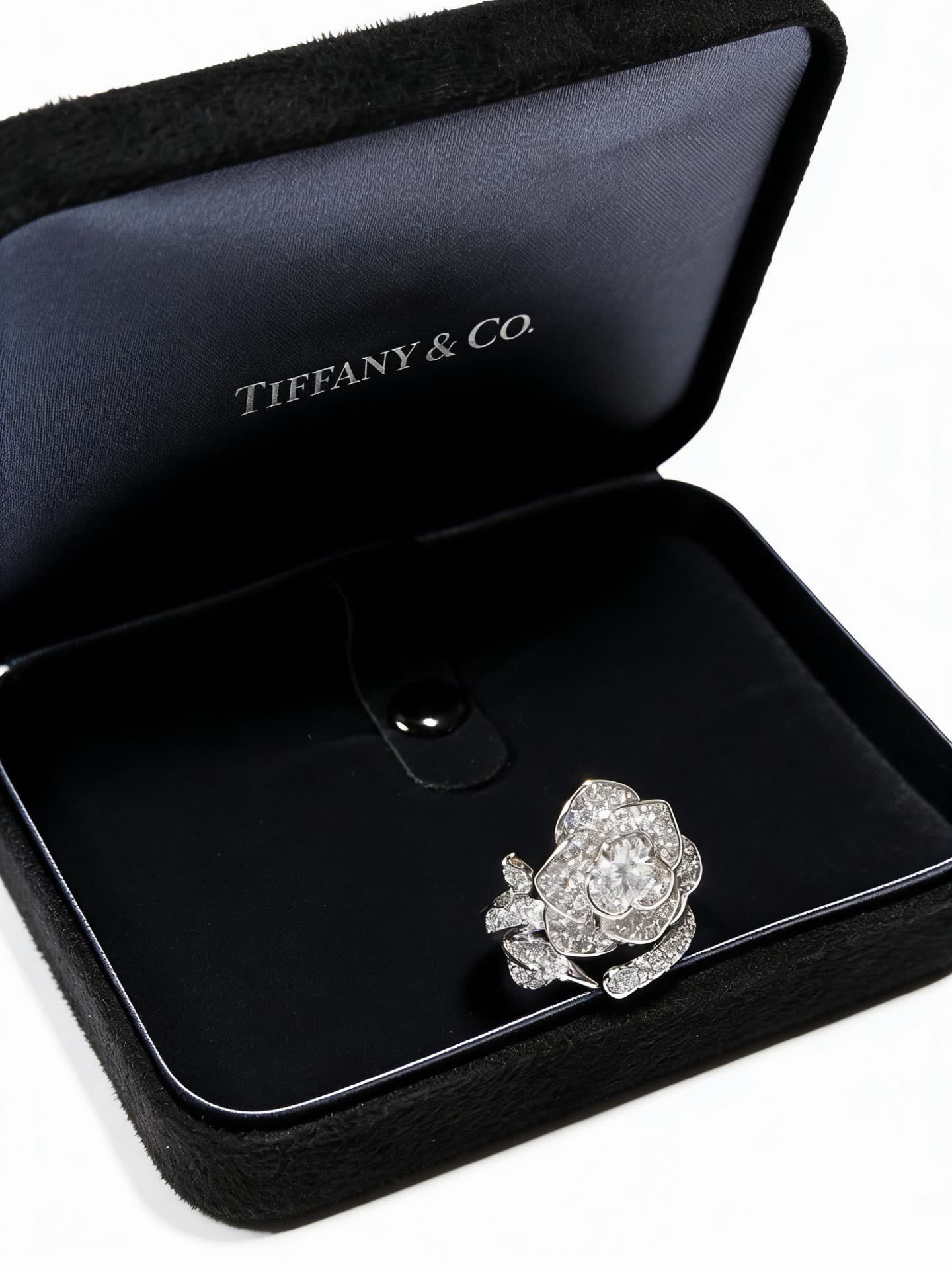 Tiffany & Co. Rose Diamond Engagement Ring